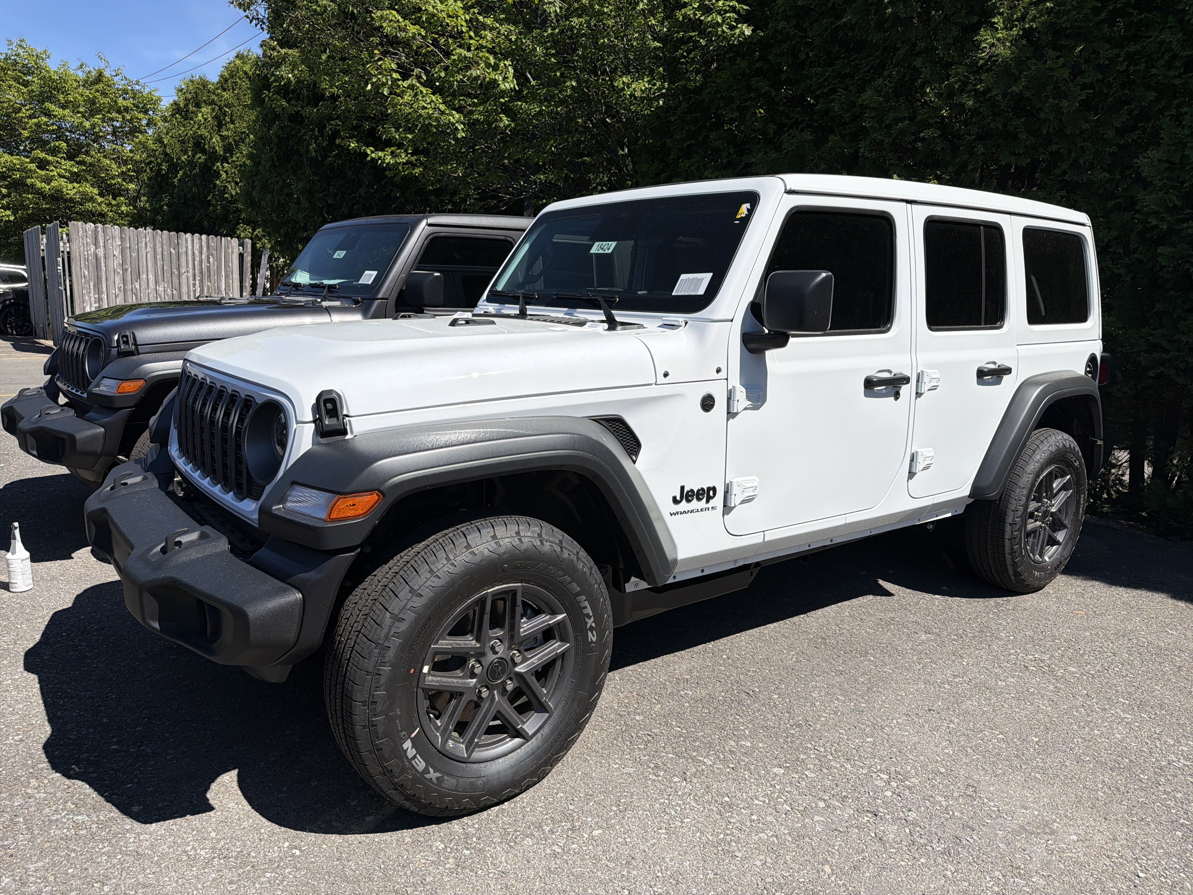 2026 Jeep Wrangler — rear three-quarter view
