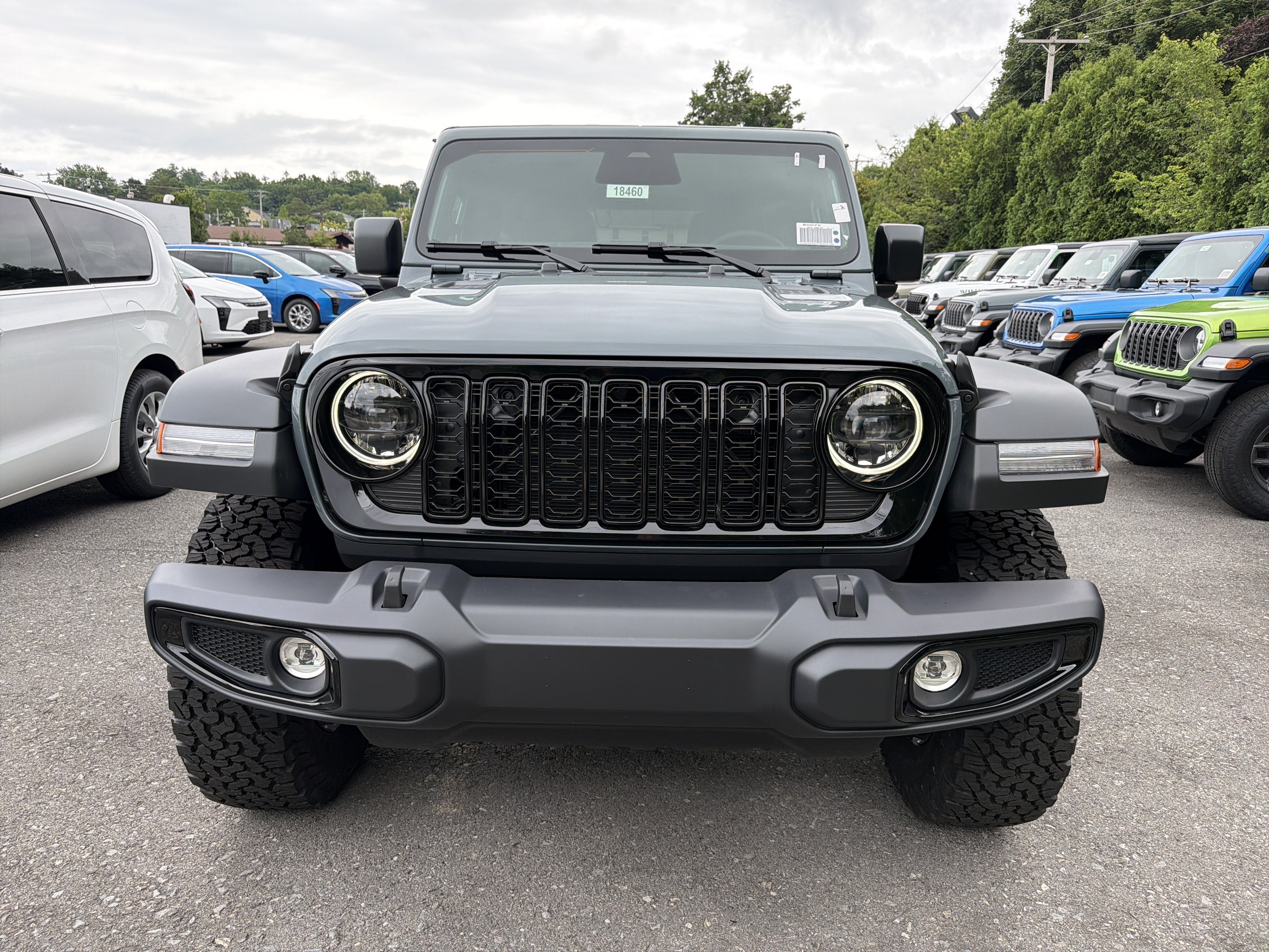 2026 Jeep Wrangler — rear three-quarter view